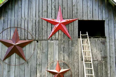 what are metal stars on houses|stars on barns meaning.